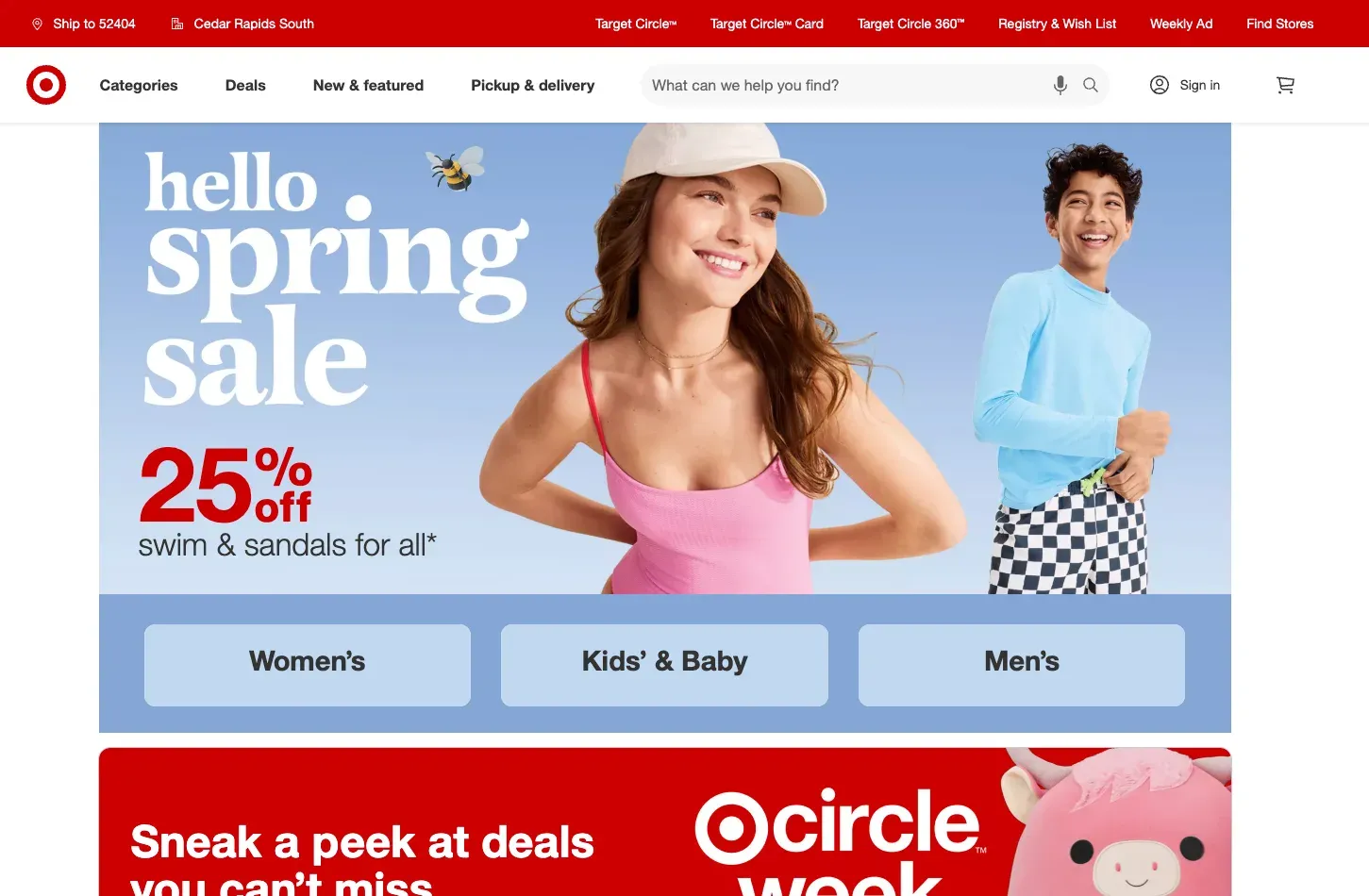 Target y su uso del color rojo